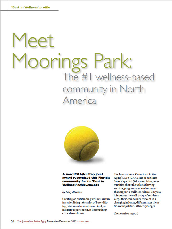 Meet Moorings Park: The #1 wellness-based community in North America