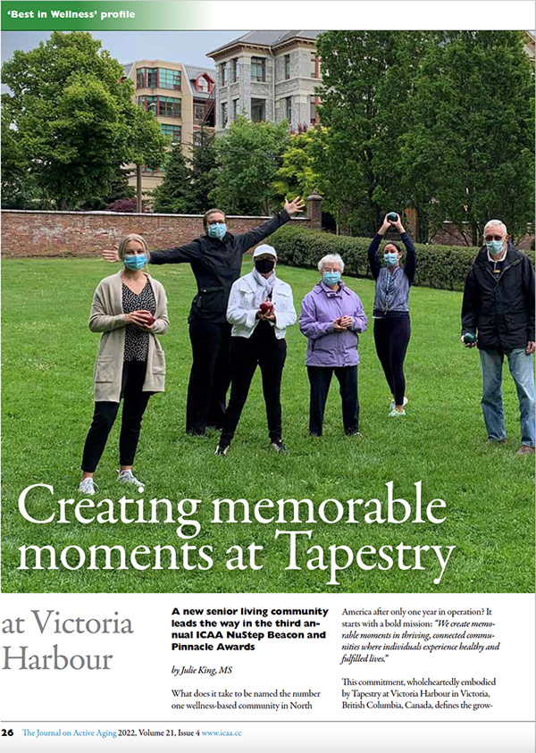 Creating memorable moments at Tapestry at Victoria Harbour by Julie King, MS